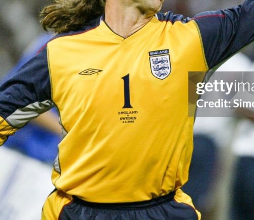 England 2002 GK Third Kit